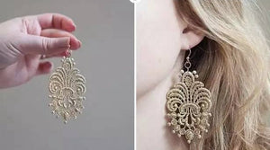Fashion earring tutorial