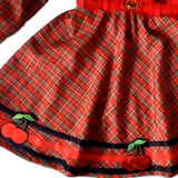 Red Cherry Iron On sew on Cartoon Patches 6.5cm*7.5cm