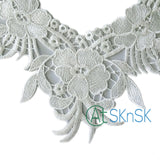 1Pcs/lot DIY Iron-on Sequined Embroidered Flower Patch 32cm*26cm
