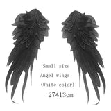 Set of 2 Angel Wings Lace Patch in 3 Color for Choice